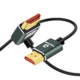 Thsucords Ultradünnes 8K HDMI Winkelstecker 2.1 90 Grad...