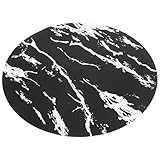 LOPUNER Ölbeständige Silikon Kochmatte Rund 24cm Hitzebeständige...