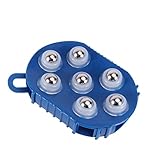 HEALEEP Handschuh für Palm-Massage, tragbarer Körpermassager mit 7...
