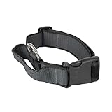 Julius-K9, 100HA-K-2015 Color & Gray K9-Halsband mit Haltegriff,...