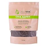 GreatVita Chia Samen, 1000g naturbelassen, ohne Gentechnik