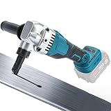 Blechknabber Kompatibel mit Makita 18V – Kabellose Blechnibbler mit 360°...