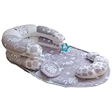 3-in-1 Baby Krabbelkissen Und Sitzkissen Mit Abnehmbarem Stützkissen...