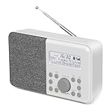 MangoKit MD1 Tragbares DAB+ Radio I Digital radio mit Netz und...