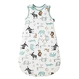 Baby Winter Schlafsack Kinderschlafsack 2.5 Tog Schlafsack aus Baumwolle...