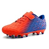 JABASIC Kids Firm Ground Fußballschuhe Jungen Mädchen Sportliche...