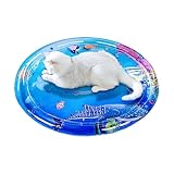 Evember Wassersensorische Spielmatte für Katzen, Kätzchen, kühlendes...