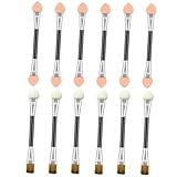 Lidschatten Pinsel, 12 Pcs Sponge Eyeshadow Brush, Lidschatten Pinsel...