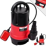 Belko® JP400-D2 Schmutzwasserpumpe mit integriertem Schwimmer-schalter...