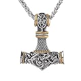Thors Hammer Halskette, Thor Hammer Kette, Wikinger Kette, Thors Hammer...