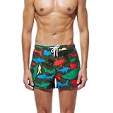 NXDHPLIENG Herren-Badeshorts, schnelltrocknend, für Strand, Surfen,...