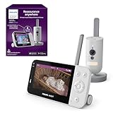 AVENT Philips Connected Babyphone mit HD-Kamera 1080p, Infrarot-Nachtsicht,...