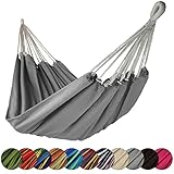 BB Sport Hängematte XL 220 x 170 cm max. Belastbarkeit 250 kg Tragetasche...