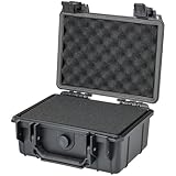 HMF ODK100 Outdoor-Fotokoffer, Transportkoffer mit Rasterschaumstoff | 23 x...