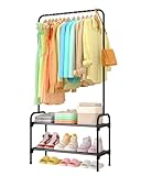 Sakugi Kleiderständer - Kleiderstange mit Rutschstopper,...