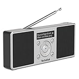 TechniSat DIGITRADIO 1 S - Tragbares Stereo DAB Radio mit Akku (DAB+, UKW,...