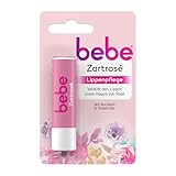 bebe Zartrosé Lippenpflege Lippenpflegestift mit Mandelöl und Sheabutter...