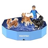 HaoVrisn Hundepool Große Hunde, Planschbecken für Kinder und Hunde,...