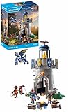 PLAYMOBIL Novelmore 71483 Ritterturm mit Schmied und Drache, spannender...