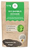 Bambus Dünger langzeit 1.5 Kg - 100% Langzeitdünger - Bambusdünger...