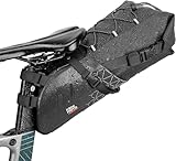 KEMIMOTO Satteltasche Fahrrad 15L, 100% wasserdichte Fahrradtasche Sattel,...