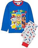 Paw Patrol Jungen Blue Long Sleeve Pyjama Set | Langarm Oberteil und lange...