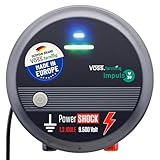 VOSS.farming 230V Weidezaungerät Impuls V30, 9.500V schlagstarkes...