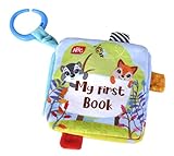 Simba 104010116 - ABC Forest Friends Plüsch Buch, mit Quietscher,...