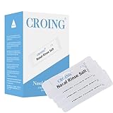 CROING 120 x Salzbeutel für Mühelose Nasenspülung - Nasenspülsalz für...