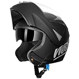 Westt Klapphelm Motorradhelm ECE-R 22.06 Zertifiziert Integralhelm für...