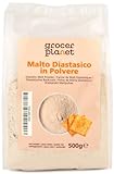 Grocer Planet - Diastatisches Backmalz (500g) | Gerstenmalzmehl mit hoher...