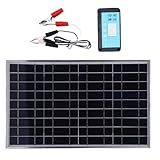 Sollee Solarmodul Mit Laderegler, 100W Solarmodul Regler Set,...