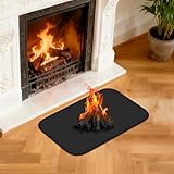 NUTKIT Feuerfeste Unterlage, 60 x 40 cm Funkenschutzplatte Für Kaminofen,...