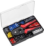 Meister Crimpzangen-Set 1200-teilig - Inklusive Aderendhülsen -...