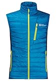 Jack Wolfskin Herren Routenburn Pro Daunenweste, Blue Pacific, XXL