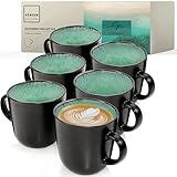 Sänger Fiji | Kaffeebecher 6 Personen, Steingut Kaffeetassen Set 6er,...