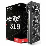 XFX Speedster MERC319 Black Gaming Radeon Gaming Grafikkarte RX 7800 XT 16...