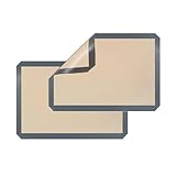 Backmatte aus Silikon Wiederverwendbare Backfolie .42x29.5 cm - 2er Set...