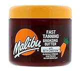 Malibu Fast Tanning Körperbutter mit Beta-Carotin, Gel, wasserfest, zur...