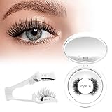 Higu clace Magnetische Wimpern,Magnet Wimpern Ohne Eyeliner,Kein Kleber...