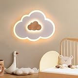 FANLG LED Deckenlampe Wolken, 30CM Wandlampe kinder LED Deckenleuchte...