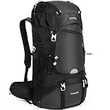 HOMIEE Wanderrucksack, 50 – 60 l, Trekking-Rucksack mit Regenschutz,...