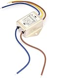 Uadme EMI Filter, CW1B-10A-L(040) Einphasenfilter EMI Netzfilter, 125/250V...