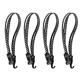 4 Stück Gepäckspanner Fahrrad, Fahrrad Spanngurt, 3 in 1 Spanngurt mit...