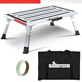 GARDTECH Wohnwagen Trittstufe, Aluminium Klapptritt Max Belastung 150 kg...