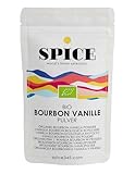 SPICE BIO Bourbon Vanillepulver 50g, Bio Bourbon Vanilleschoten gemahlen...