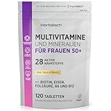 Multivitamin Tabletten Frauen 50+ | 27 Vitamine und Mineralien mit Vitamin...