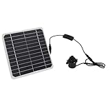 50W Solar Panel Brunnen Pumpe Solar Betriebene Pumpe Kit, 24 Stunden Solar...
