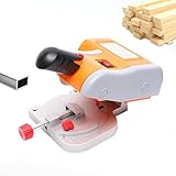 Mini-Tischkreissäge, Gehrungs-Mini-Tischkreissäge, 60 W...