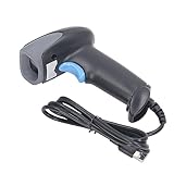 Barcode-Scanner 1D 2D QR-Code-Leser IP54 Stoßfester Hand-Barcode-Scanner...